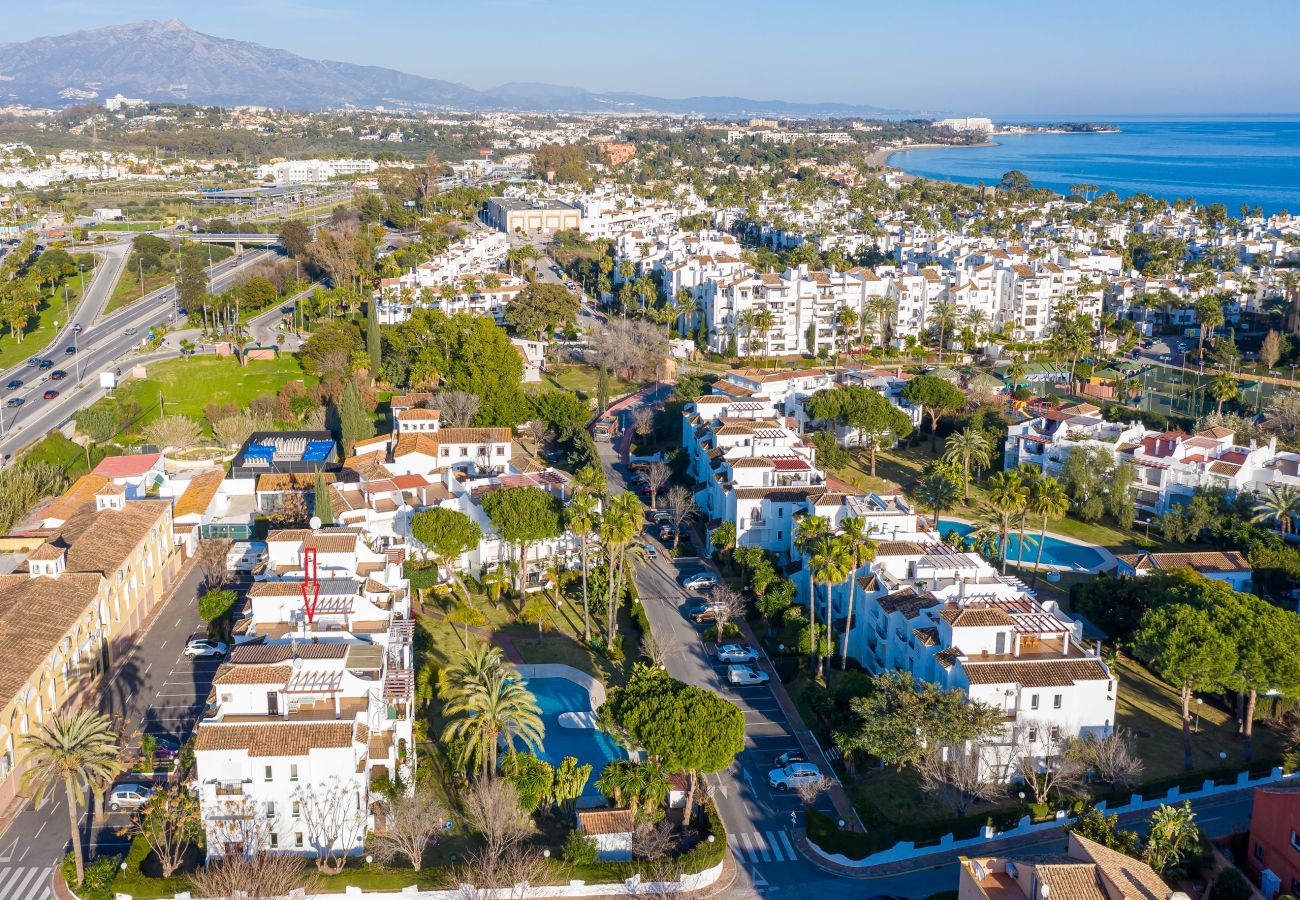 Ferienwohnung in Estepona - 11226 - Modernes Maisonette-Penthouse am Strand.