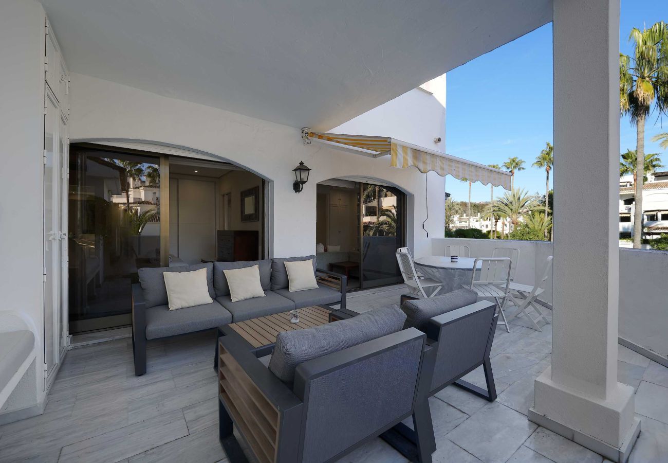 Ferienwohnung in Marbella - Charmantes Strandapartment am Golden Beach