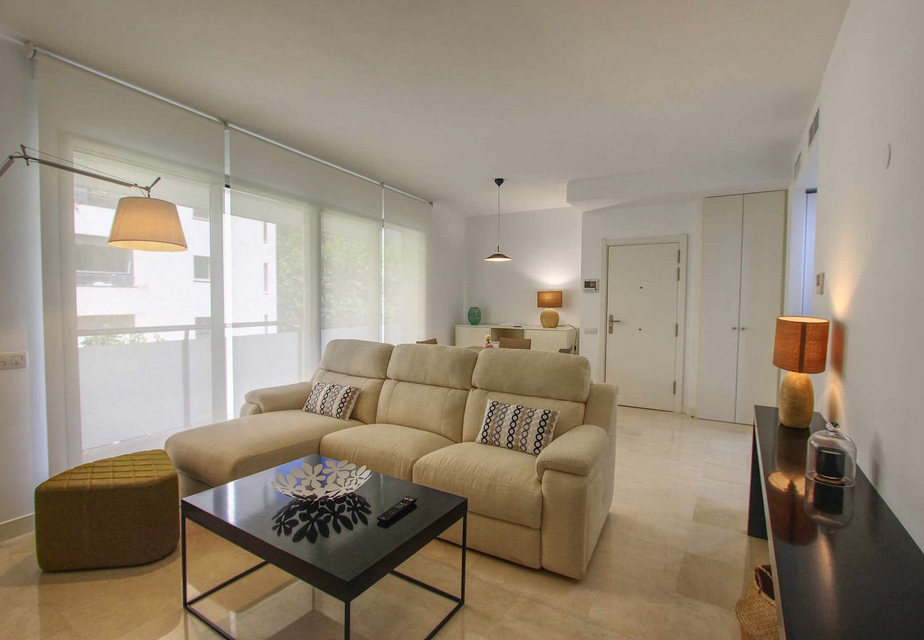 Ferienwohnung in Marbella - Elegantes Apartment nur wenige Schritte von der Strandpromenade entfernt