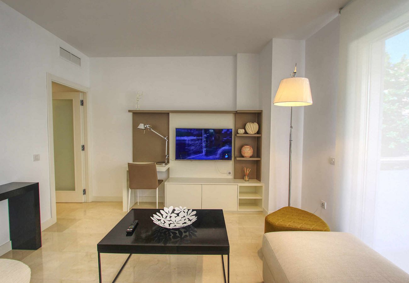 Ferienwohnung in Marbella - Elegantes Apartment nur wenige Schritte von der Strandpromenade entfernt