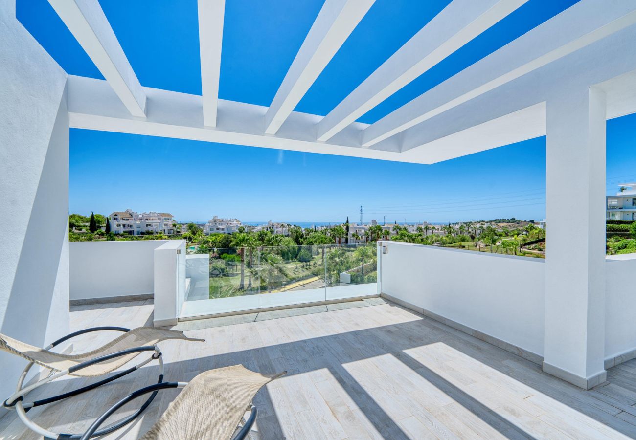 Ferienwohnung in Estepona - 2288 Luxuspenthouse mit privatem Pool auf der Dachterrasse