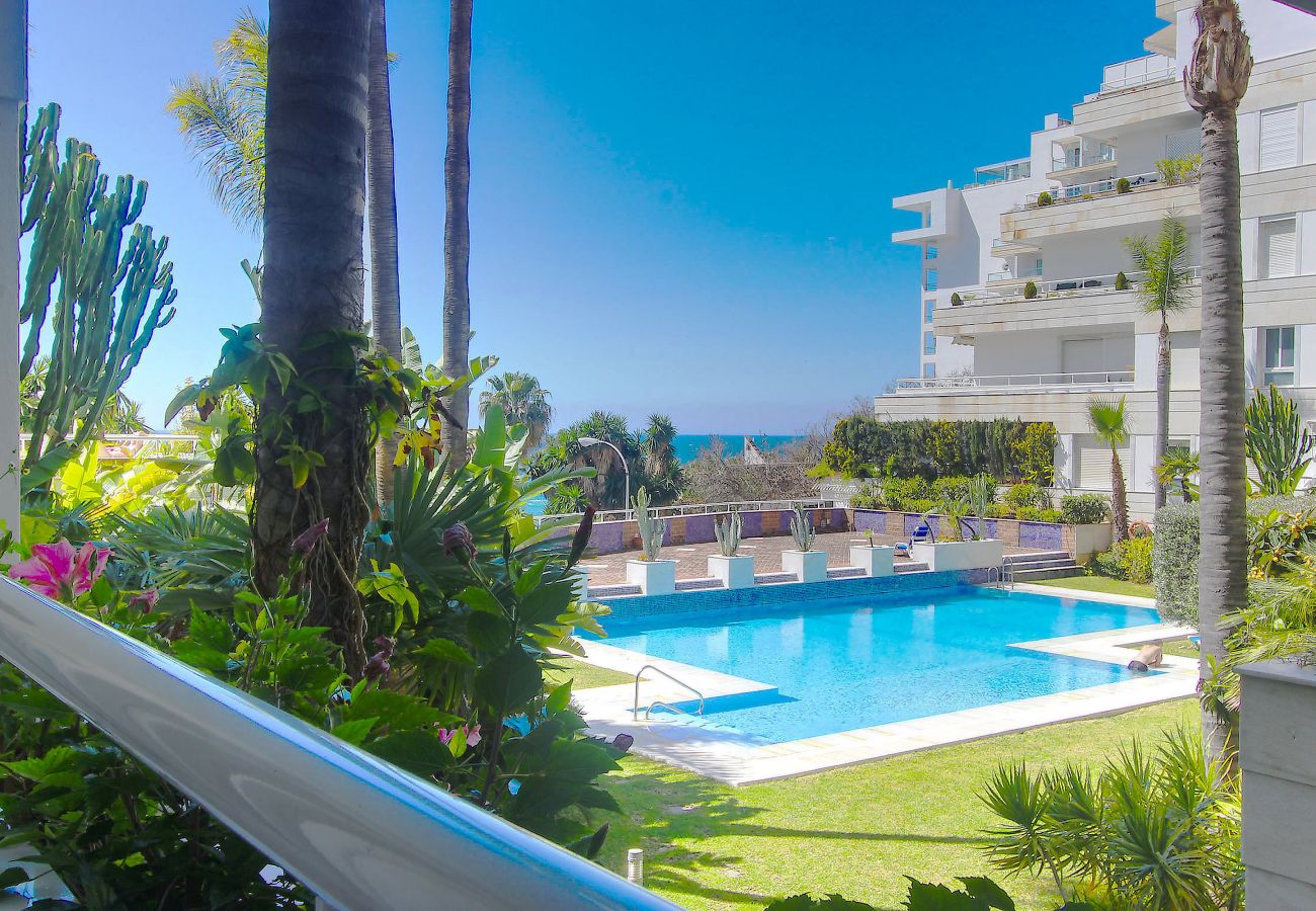 Ferienwohnung in Marbella - Atemberaubendes Duplex-Penthouse mit Panoramablick auf das Meer