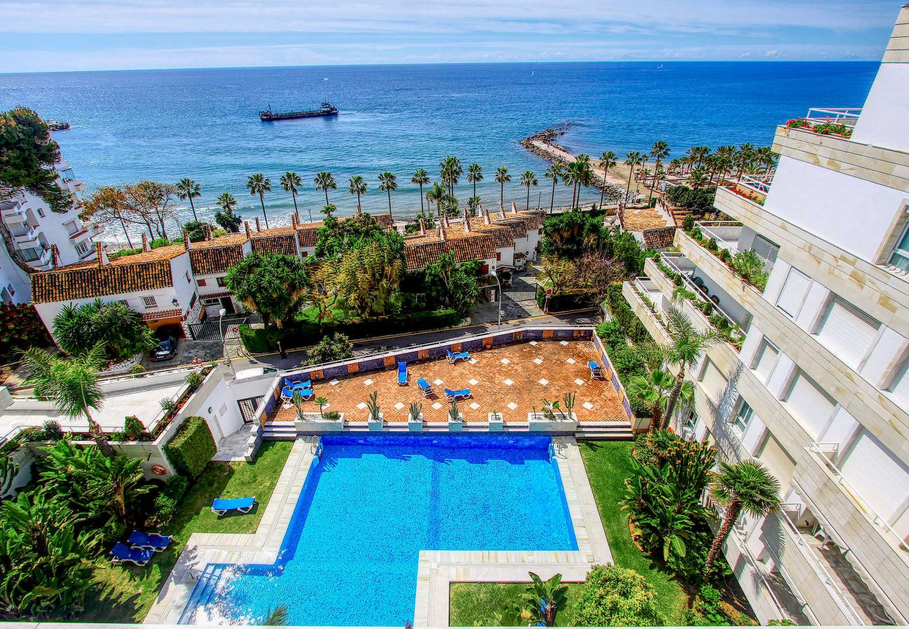 Ferienwohnung in Marbella - Atemberaubendes Duplex-Penthouse mit Panoramablick auf das Meer