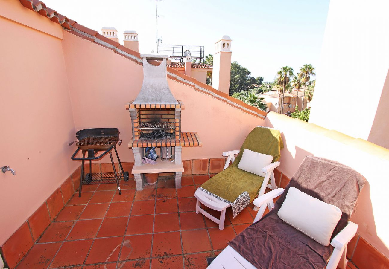 Ferienwohnung in Marbella - Marbella Holidays: Exklusives Penthouse in Carib Playa