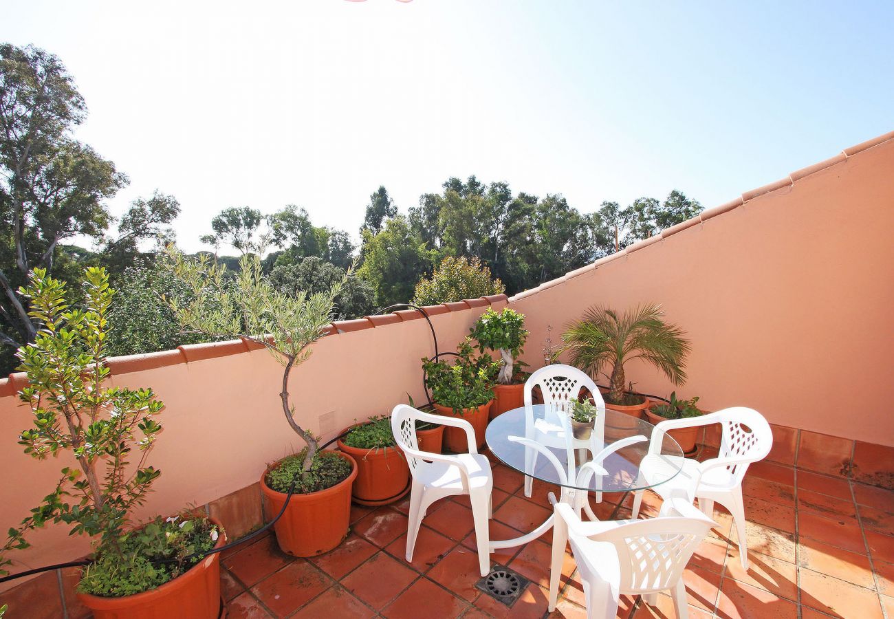 Ferienwohnung in Marbella - Marbella Holidays: Exklusives Penthouse in Carib Playa