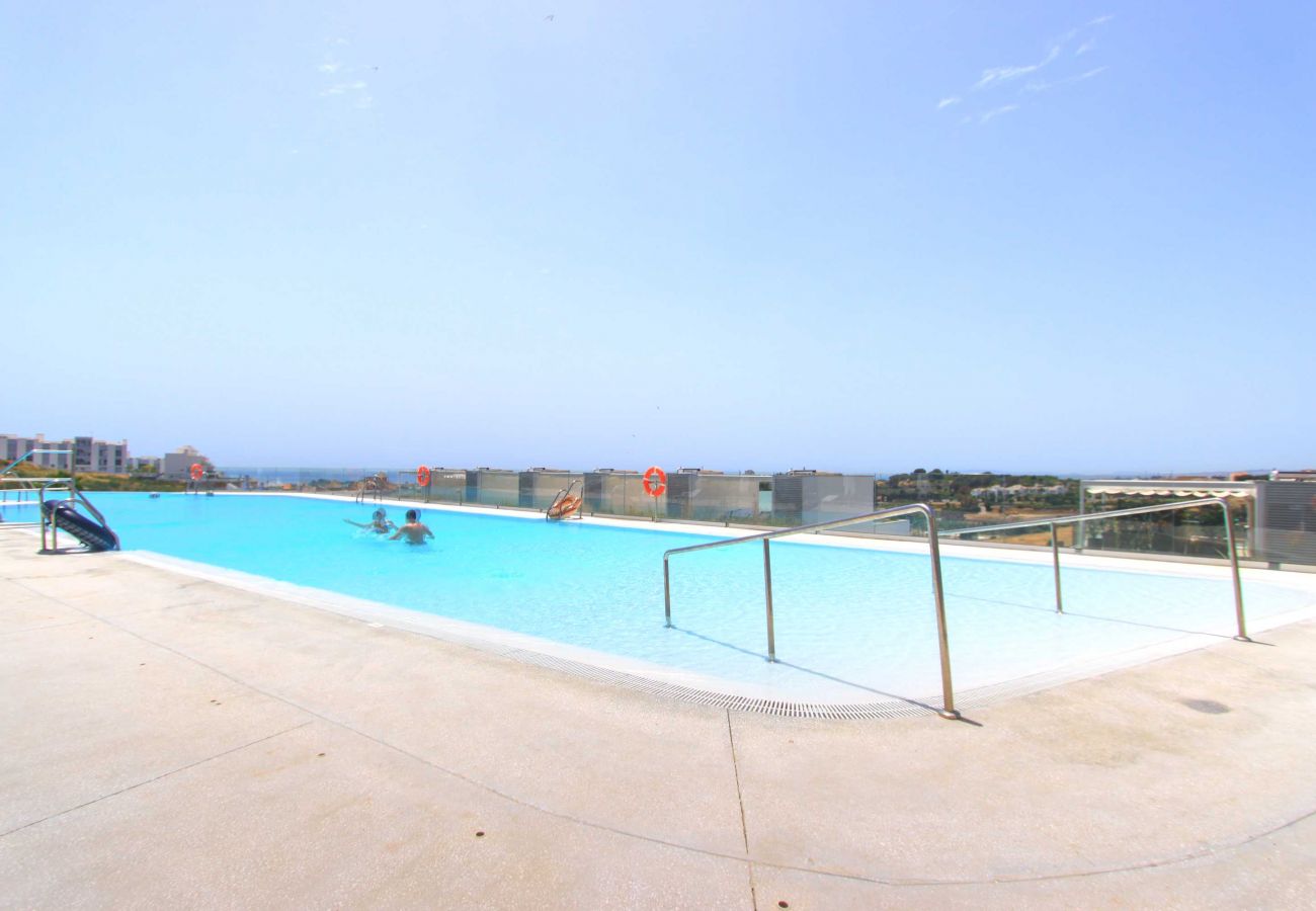 Ferienwohnung in Estepona - Modernes Apartment mit Panoramablick auf das Meer