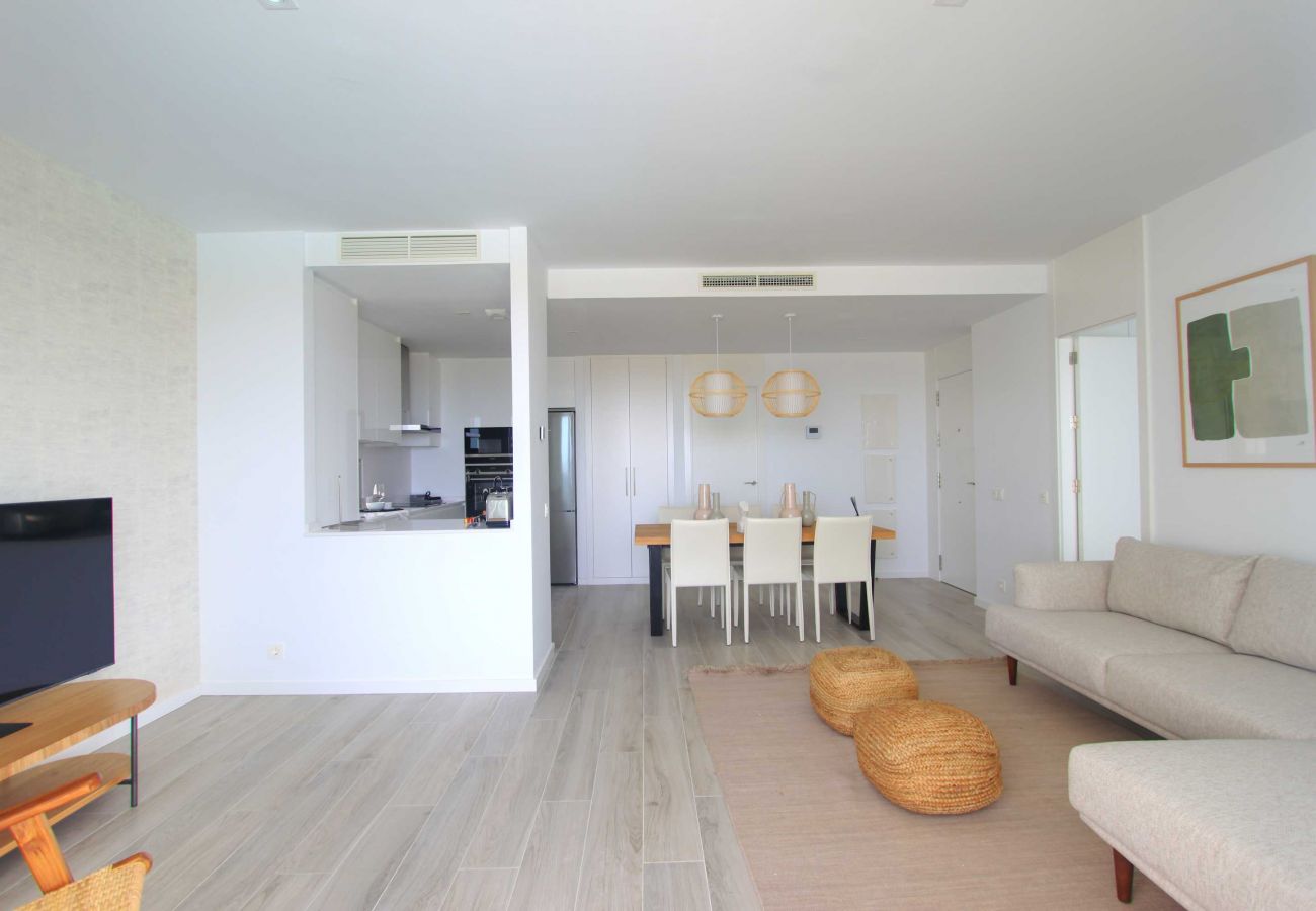 Ferienwohnung in Estepona - Modernes Apartment mit Panoramablick auf das Meer