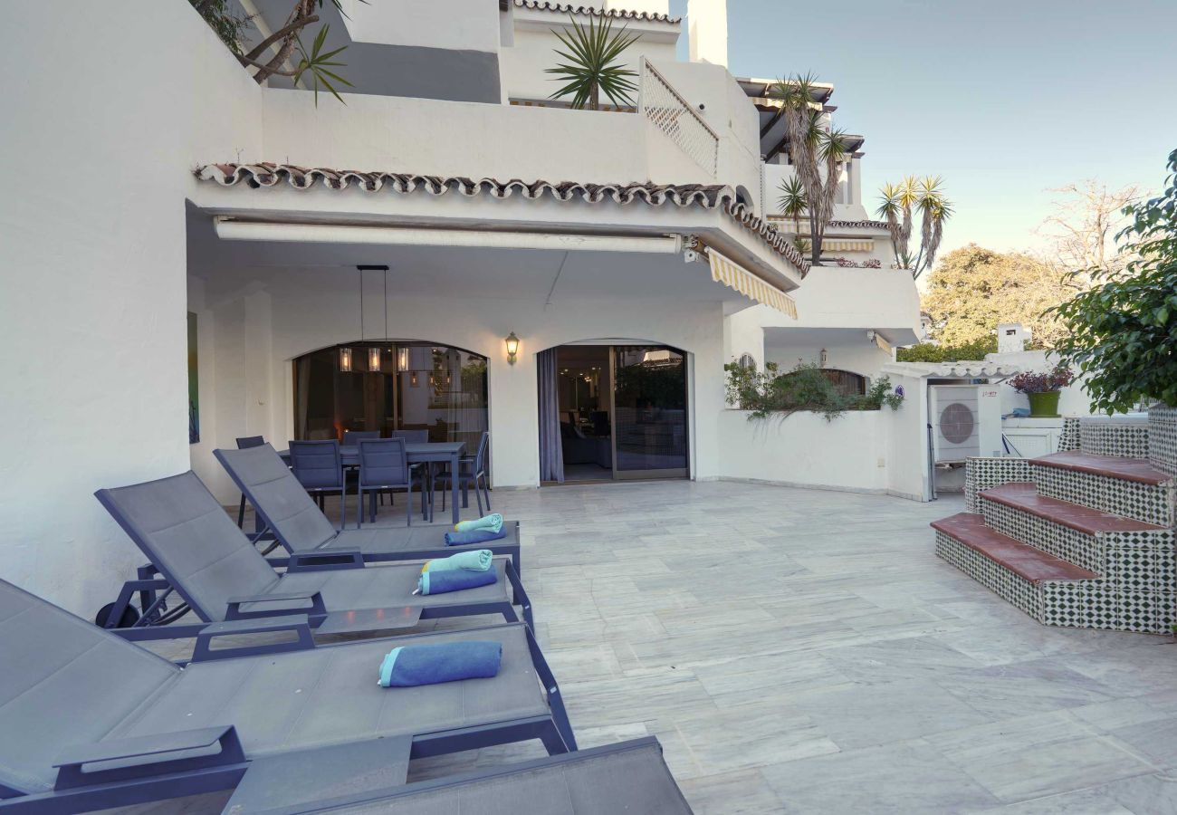 Ferienwohnung in Marbella - Familienapartment am Strand von Golden Beach