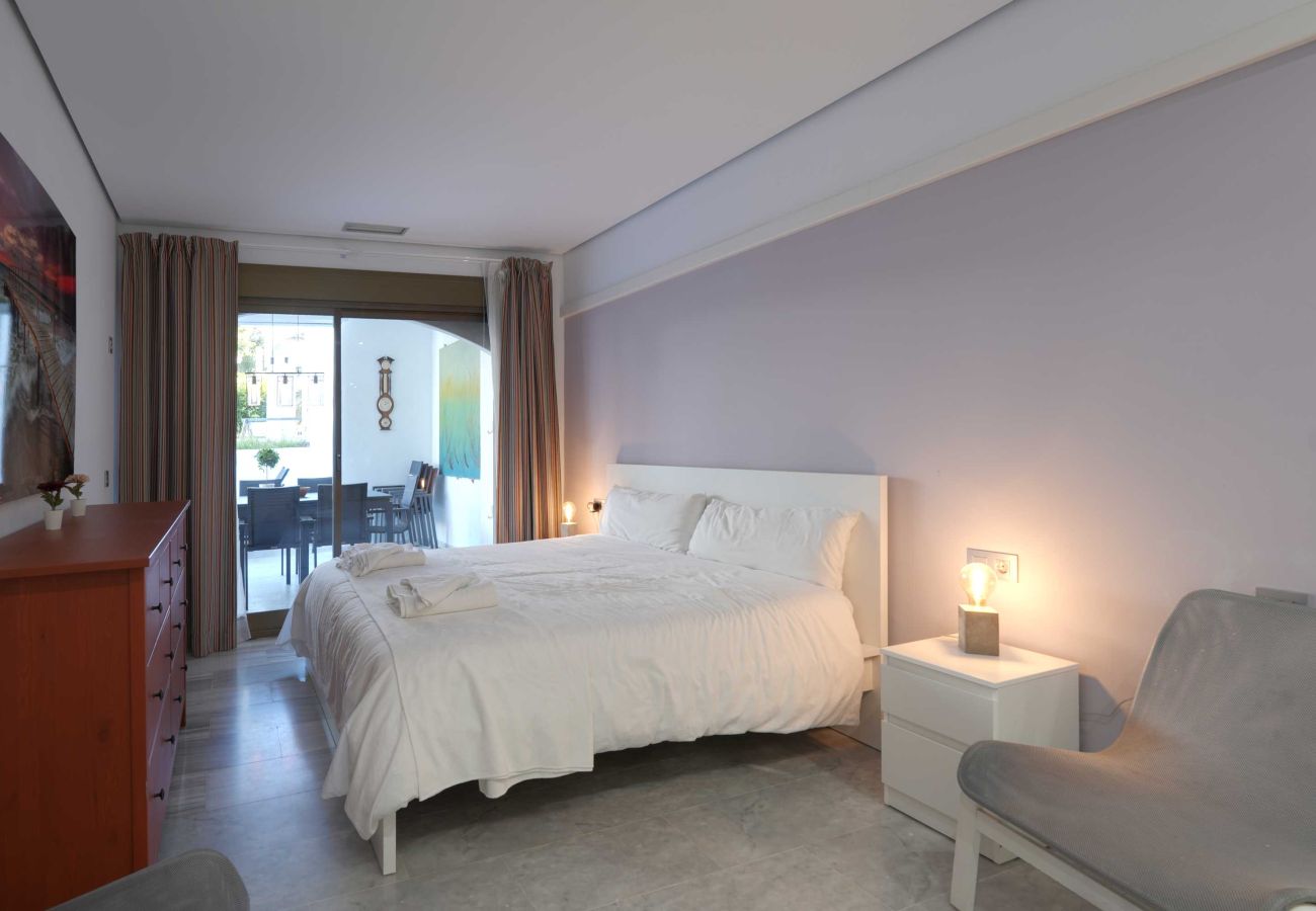 Ferienwohnung in Marbella - Familienapartment am Strand von Golden Beach