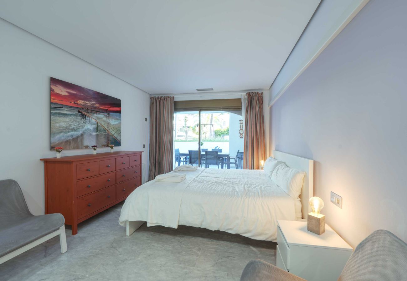 Ferienwohnung in Marbella - Familienapartment am Strand von Golden Beach