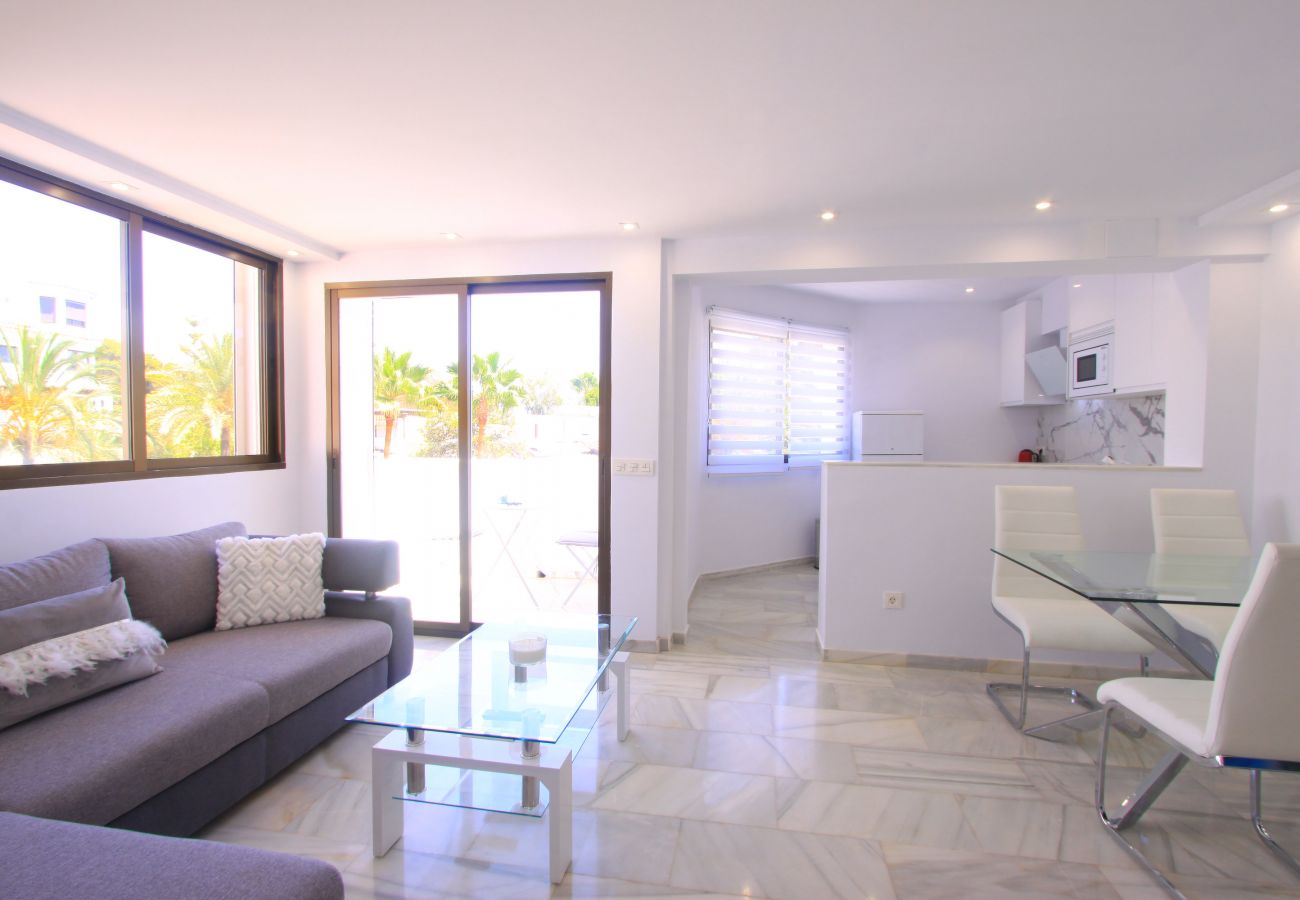 Ferienwohnung in Marbella - Luxuriöses Duplex-Penthouse am Golden Beach