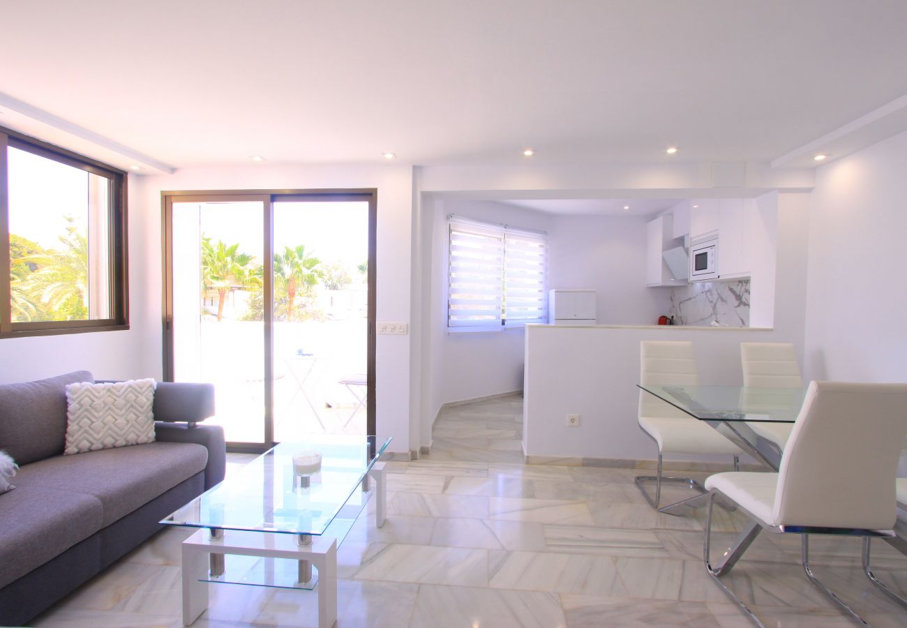 Ferienwohnung in Marbella - Luxuriöses Duplex-Penthouse am Golden Beach