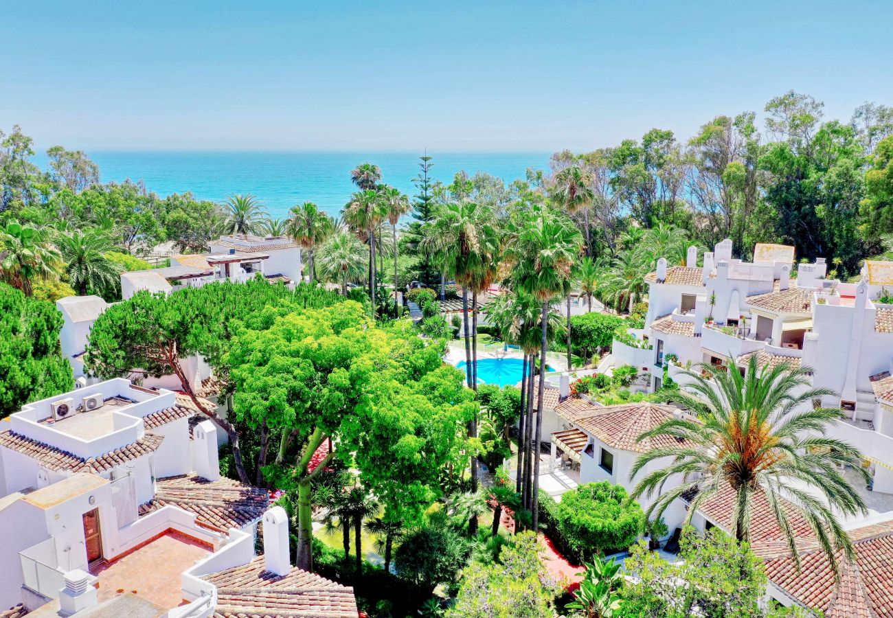 Ferienwohnung in Marbella - Luxuriöses Familien-Penthouse mit Whirlpool auf der Dachterrasse