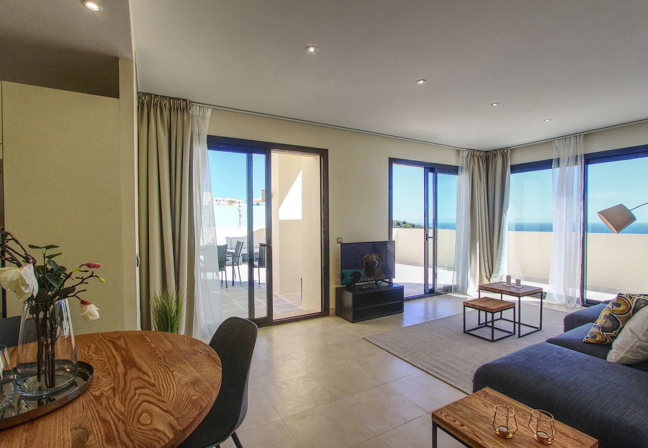 Ferienwohnung in Marbella - Luxuriöses Penthouse in Samara mit Panoramablick auf das Meer