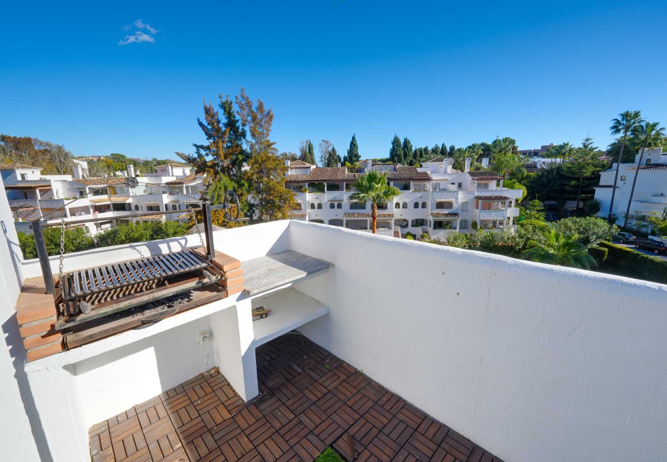 Ferienwohnung in Marbella - Familienfreundliches Penthouse mit atemberaubender Aussicht