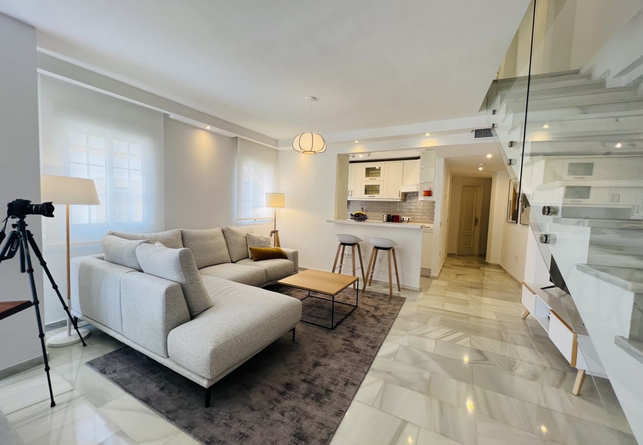 Ferienwohnung in Marbella - Geräumiges Luxus-Familienapartment im Herzen von Marbella