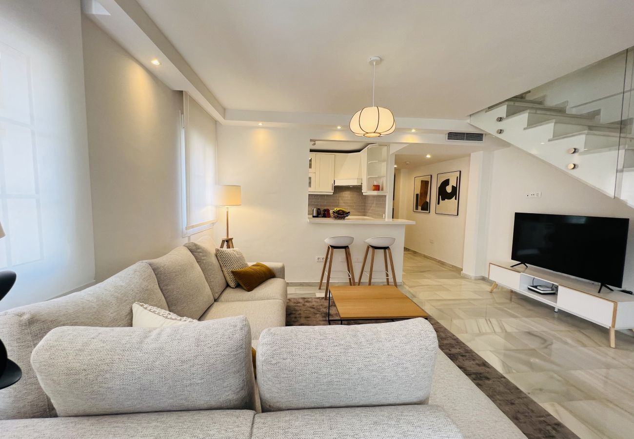 Ferienwohnung in Marbella - Geräumiges Luxus-Familienapartment im Herzen von Marbella